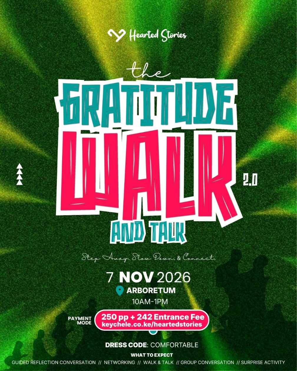 The gratitude walk and talk